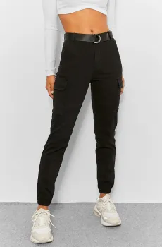 Женские черные карго Черный 36 Tally Weijl SPACOBELLA4