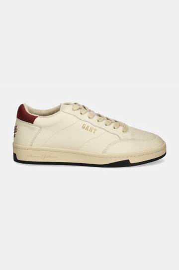 Кожаные кроссовки Gant Prepus цвет бежевый 29631682 G192 Кожаные кроссовки Gant Prepus цвет бежевый 29631682 G192