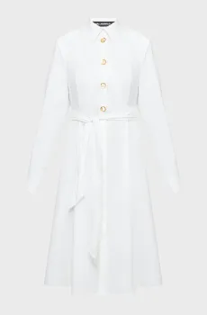 Женское белое платье DAILY Белый 38 Karl Lagerfeld B1W13026
