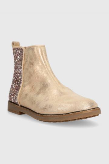 Детские ботинки Pom Dapi цвет бежевый