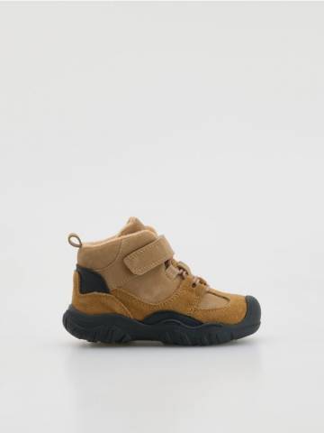 Reserved - BOYS` ANKLE BOOTS - золотисто-коричневий - 349GT-82X Reserved - BOYS` ANKLE BOOTS - золотисто-коричневий - 349GT-82X