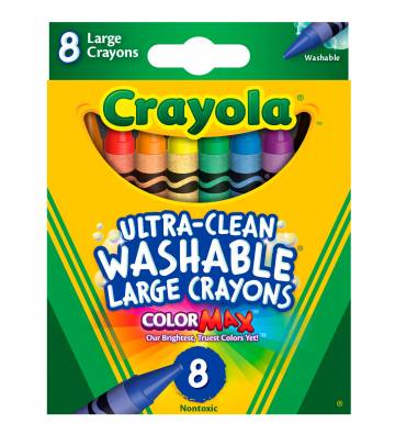 Набір воскової крейди Crayola ultra clean washable 8 шт (256317.012) Набір воскової крейди Crayola ultra clean washable 8 шт (256317.012)