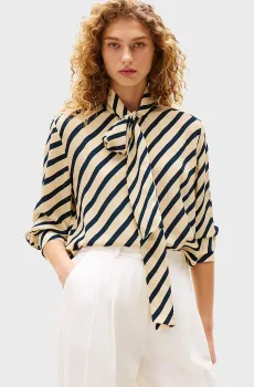 Женская блуза в полоску TH х SRG Разноцветный S Tommy Hilfiger WW0WW45548