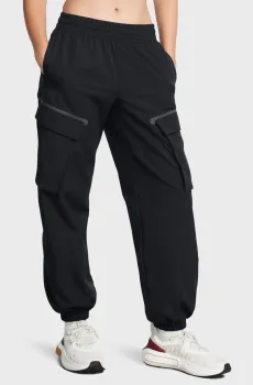 Женские черные спортивные брюки UA Unstoppable Cargo Pants Черный S Under Armour 1386481-001