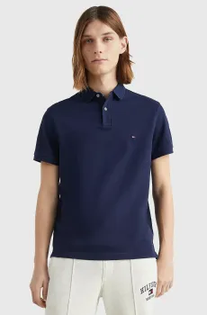 Мужское темно-синее поло 1985 REGULAR Синий XL Tommy Hilfiger MW0MW17770