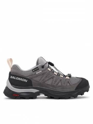 Salomon Снікерcи X Ward Leather GORE-TEX L47182400 Чорний Salomon Снікерcи X Ward Leather GORE-TEX L47182400 Чорний