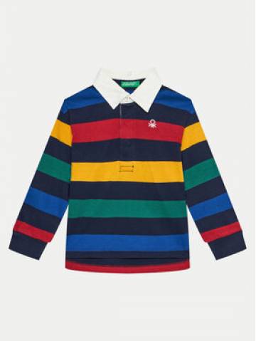 United Colors Of Benetton Поло 3TBXG300T Кольоровий Regular Fit United Colors Of Benetton Поло 3TBXG300T Кольоровий Regular Fit