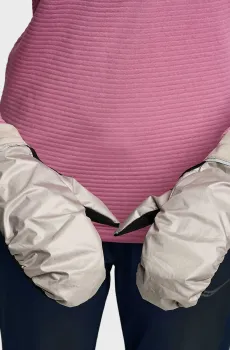 Пудровые перчатки 2 в 1 HURRICANE CONVERTIBLE MITT Розовый M Saucony SAU800056-RI