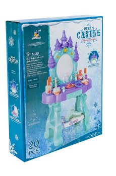 Игрушка трюмо Shantou Jinxing с аксессуарами, от 3 лет, 39*26*65.5 см, 20 деталей (3328)