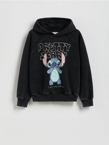Reserved - Світшот Lilo & Stitch - чорний - 283FA-99X