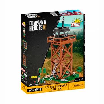 Конструктор Cobi Company of Heroes 3 USA Центр Авіапідтримки 652 деталі (COBI-3042) Конструктор Cobi Company of Heroes 3 USA Центр Авіапідтримки 652 деталі (COBI-3042)