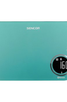 Весы кухонные Sencor Metallic Smart Bluetooth Kitchen Scale, зеленые (SKS7071GR)