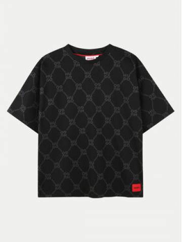 Hugo Футболка G00153 M Чорний Loose Fit Hugo Футболка G00153 M Чорний Loose Fit