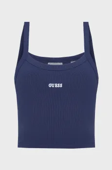 Женский темно-синий топ Синий XS Guess V6GP16.K3180;G7JX