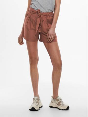 ONLY Шорти з тканини 15199801 Червоний Regular Fit ONLY Шорти з тканини 15199801 Червоний Regular Fit