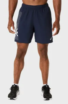 Мужские темно-синие шорты Синий XXL Asics 2011D455-401