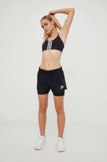 Спортивный бюстгальтер adidas Performance Aeroimpact цвет чёрный Спортивный бюстгальтер adidas Performance Aeroimpact цвет чёрный