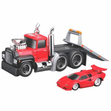 Набір Maisto Muscle Machines 1980 Mack R685ST Flatbet Lamborghini Countach (11532/11552) Набір Maisto Muscle Machines 1980 Mack R685ST Flatbet Lamborghini Countach (11532/11552)