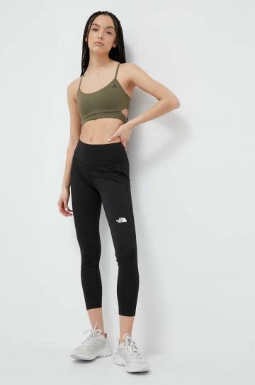 Бюстгальтер для йоги adidas Performance цвет зелёный однотонный Бюстгальтер для йоги adidas Performance цвет зелёный однотонный