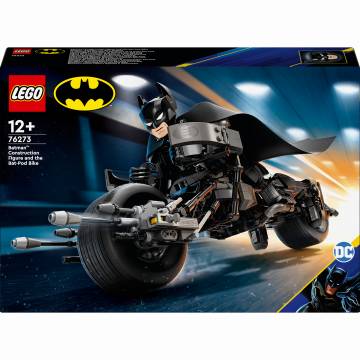 Конструктор LEGO DC Batman Фігурка Бетмена для складання і бетцикл (76273) Конструктор LEGO DC Batman Фігурка Бетмена для складання і бетцикл (76273)
