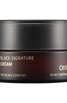 Омолаживающий крем для лица Ottie Black Signature с муцином улитки, 50 мл
