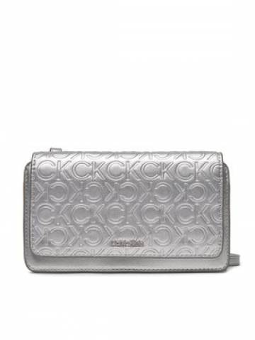 Calvin Klein Сумка Ck Must Mini Bag_Emb K60K611384 Срібний Calvin Klein Сумка Ck Must Mini Bag_Emb K60K611384 Срібний