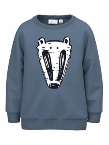 NAME IT Світшот 13219369 Голубий Regular Fit NAME IT Світшот 13219369 Голубий Regular Fit