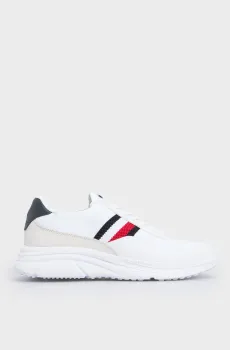 Мужские белые кроссовки MODERN RUNNER PREMIUM KNIT Белый 42 Tommy Hilfiger FM0FM05135