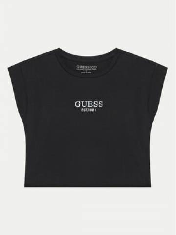Guess Футболка J4BI34 J1314 Чорний Boxy Fit Guess Футболка J4BI34 J1314 Чорний Boxy Fit