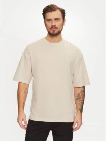 Jack&Jones Футболка Charge 12259975 Бежевий Oversize Jack&Jones Футболка Charge 12259975 Бежевий Oversize