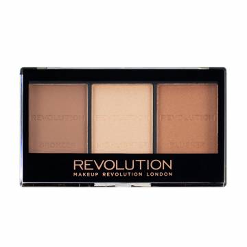 Палетка для контуринга лица Makeup Revolution Ultra Sculpt & Contour Kit, Light Medium C04, 11 г Палетка для контуринга лица Makeup Revolution Ultra Sculpt & Contour Kit, Light Medium C04, 11 г