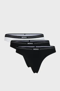 Женские трусики (3 шт) Разноцветный S BOSS 50510030;001