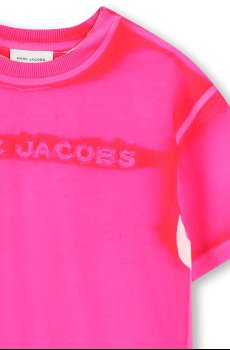 Детская хлопковая футболка Marc Jacobs