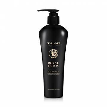 Шампунь T-LAB Professional Royal Detox Duo Shampoo для глубокой детоксикации кожи головы и сияния волос, 300 мл Шампунь T-LAB Professional Royal Detox Duo Shampoo для глубокой детоксикации кожи головы и сияния волос, 300 мл