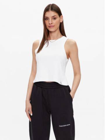 Calvin Klein Jeans Топ J20J221055 Білий Regular Fit Calvin Klein Jeans Топ J20J221055 Білий Regular Fit