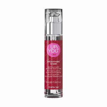 Капли-блеск Inebrya Up To You Smoothing Shine для непослушных и вьющихся волос, 50 мл Капли-блеск Inebrya Up To You Smoothing Shine для непослушных и вьющихся волос, 50 мл