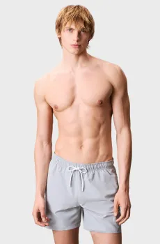 Мужские серые плавательные шорты MEDIUM DRAWSTRING Серый XL Calvin Klein KM0KM01101