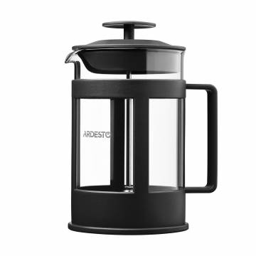 Френч-пресс Ardesto Fresh пластик, чорний, 800 мл (AR1008BLF) Френч-пресс Ardesto Fresh пластик, чорний, 800 мл (AR1008BLF)