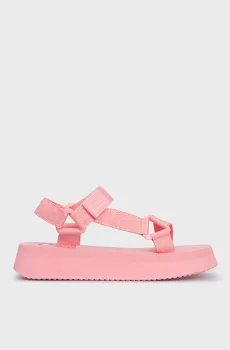 Женские розовые сандалии TJW EVA SANDAL Розовый 37 Tommy Jeans EN0EN02466