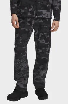 Мужские черные камуфляжные спортивные брюки UA Unstoppable Flc Camo Pnt Черный M Under Armour 6005684-001