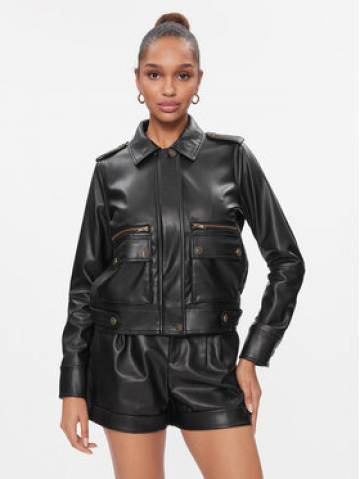 TWINSET Куртка зі штучної шкіри 241TP2060 Чорний Regular Fit TWINSET Куртка зі штучної шкіри 241TP2060 Чорний Regular Fit