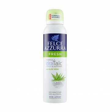 Дезодорант-спрей женский Felce Azzurra IdraTalc Fresh 48h, 150 мл Дезодорант-спрей женский Felce Azzurra IdraTalc Fresh 48h, 150 мл