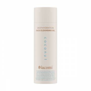 Увлажняющий гель для умывания Nacomi Coconut Line Deep Hydration Face Cleansing Gel с кокосом, 140 мл Увлажняющий гель для умывания Nacomi Coconut Line Deep Hydration Face Cleansing Gel с кокосом, 140 мл