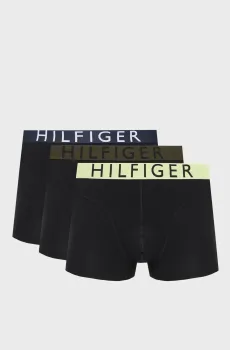 Мужские черные боксеры (3 шт) Черный XL Tommy Hilfiger UM0UM03886