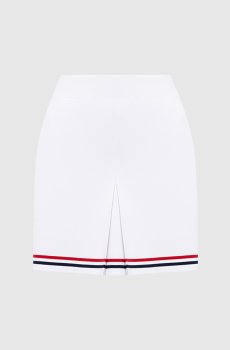 Белая юбка мини