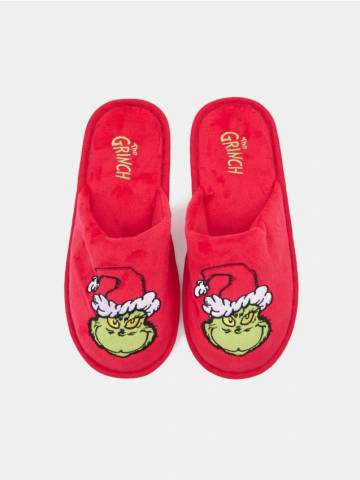 ТАПКИ ЖІНОЧІ Grinch - червоний ТАПКИ ЖІНОЧІ Grinch - червоний