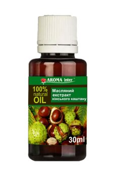 Масляный экстракт Aroma Inter Конский каштан, 30 мл