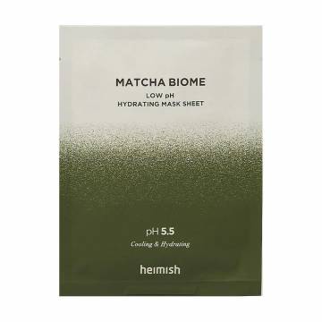 Уценка! Тканевая маска для лица Heimish Matcha Biome Low pH Hydrating Mask Sheet, 30 мл Уценка! Тканевая маска для лица Heimish Matcha Biome Low pH Hydrating Mask Sheet, 30 мл