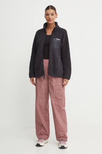 Спортивная кофта Columbia West Bend цвет чёрный однотонная 2099271