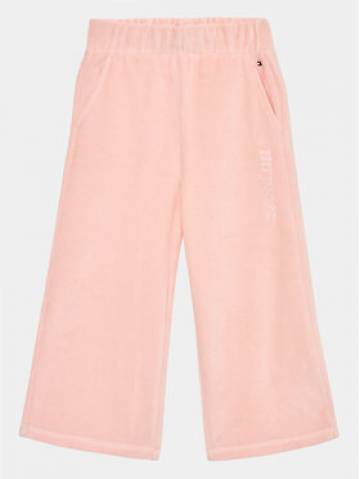 Tommy Hilfiger Спортивні штани KG0KG07409 D Рожевий Wide Leg Tommy Hilfiger Спортивні штани KG0KG07409 D Рожевий Wide Leg